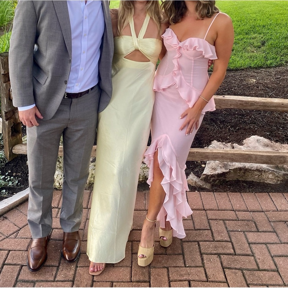 Lovers & Friends Baby Pink Dress Small